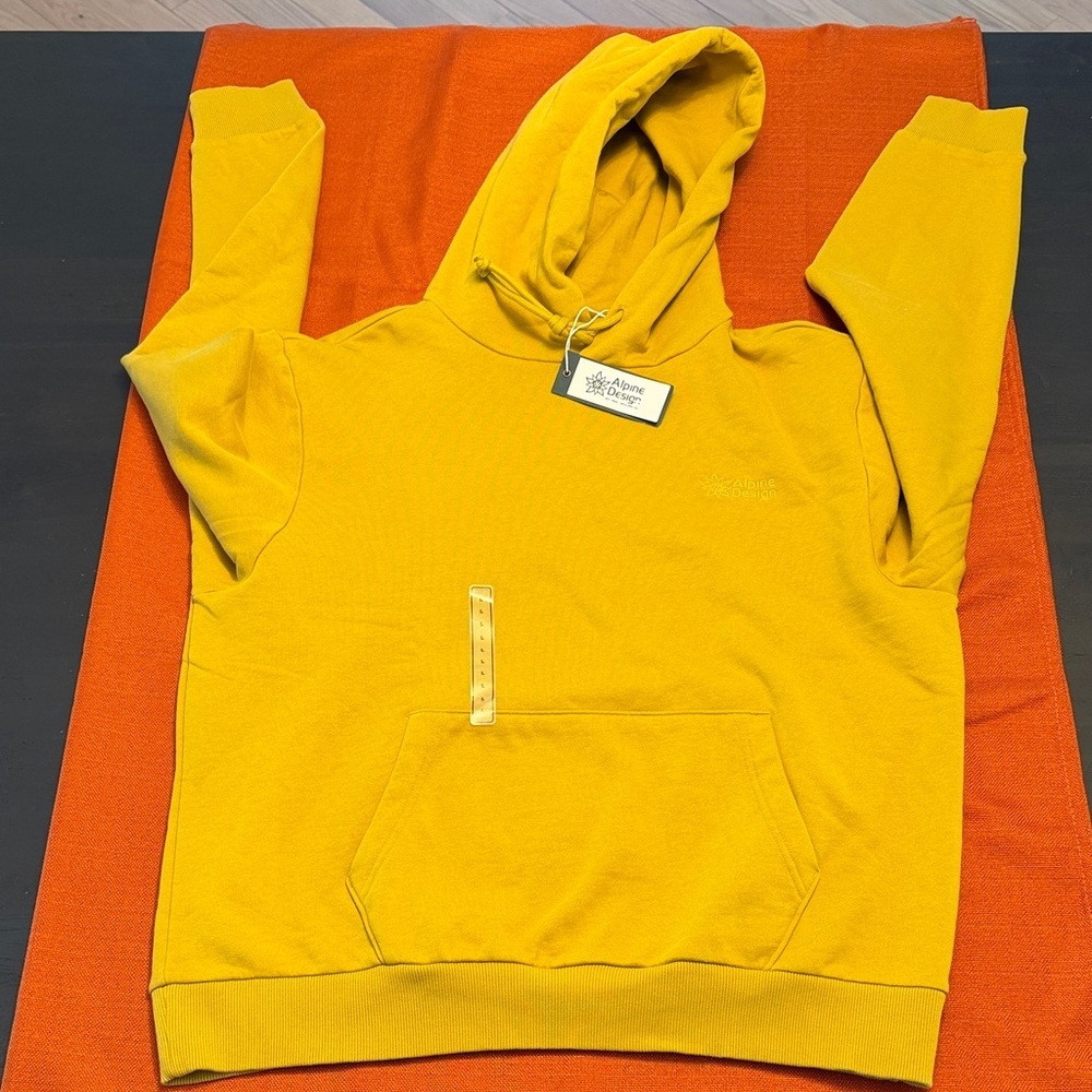 Alpine Design Yellow Hoodie